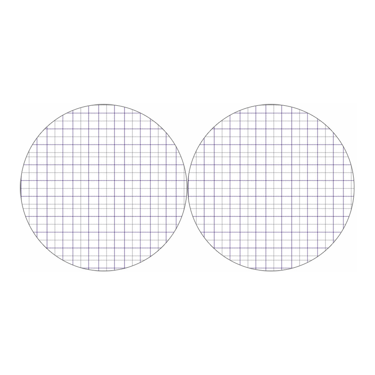 White Grey And Purple Tattersall Print Car Coasters