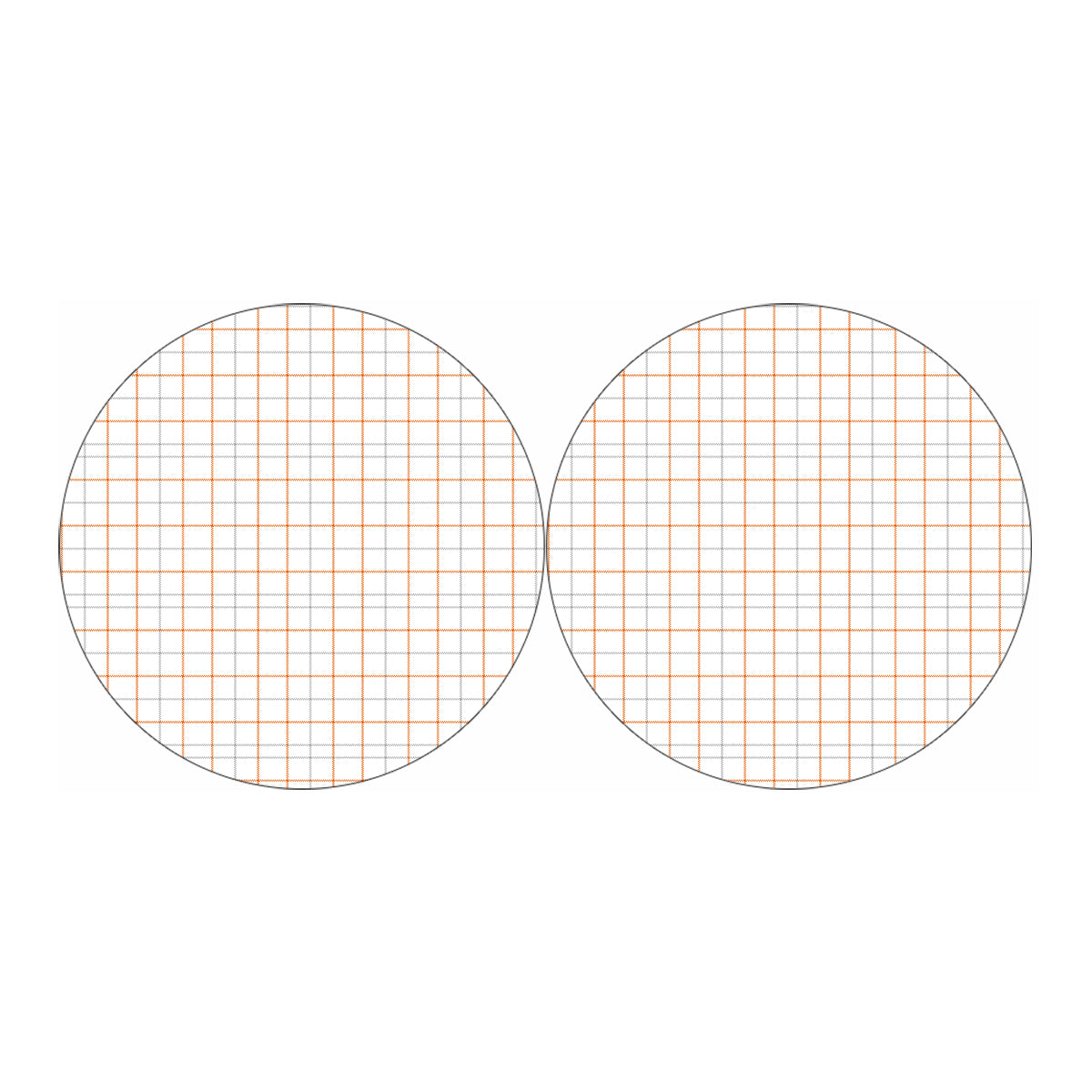 White Halloween Tattersall Pattern Print Car Coasters