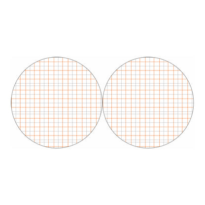 White Halloween Tattersall Pattern Print Car Coasters