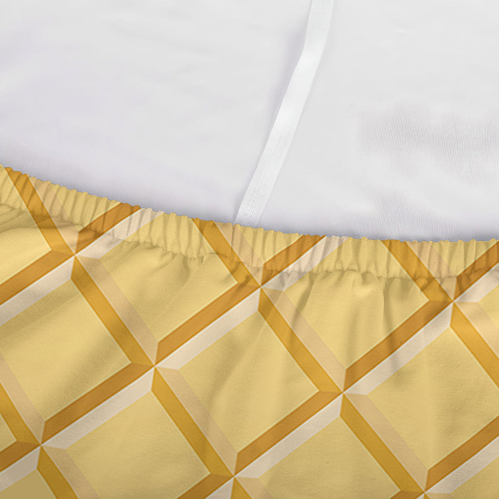 White Ice Cream Melted Print Sofa Cover