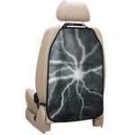White Lightning Print Car Seat Organizers