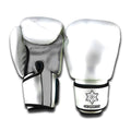 White Marble Print Boxing Gloves
