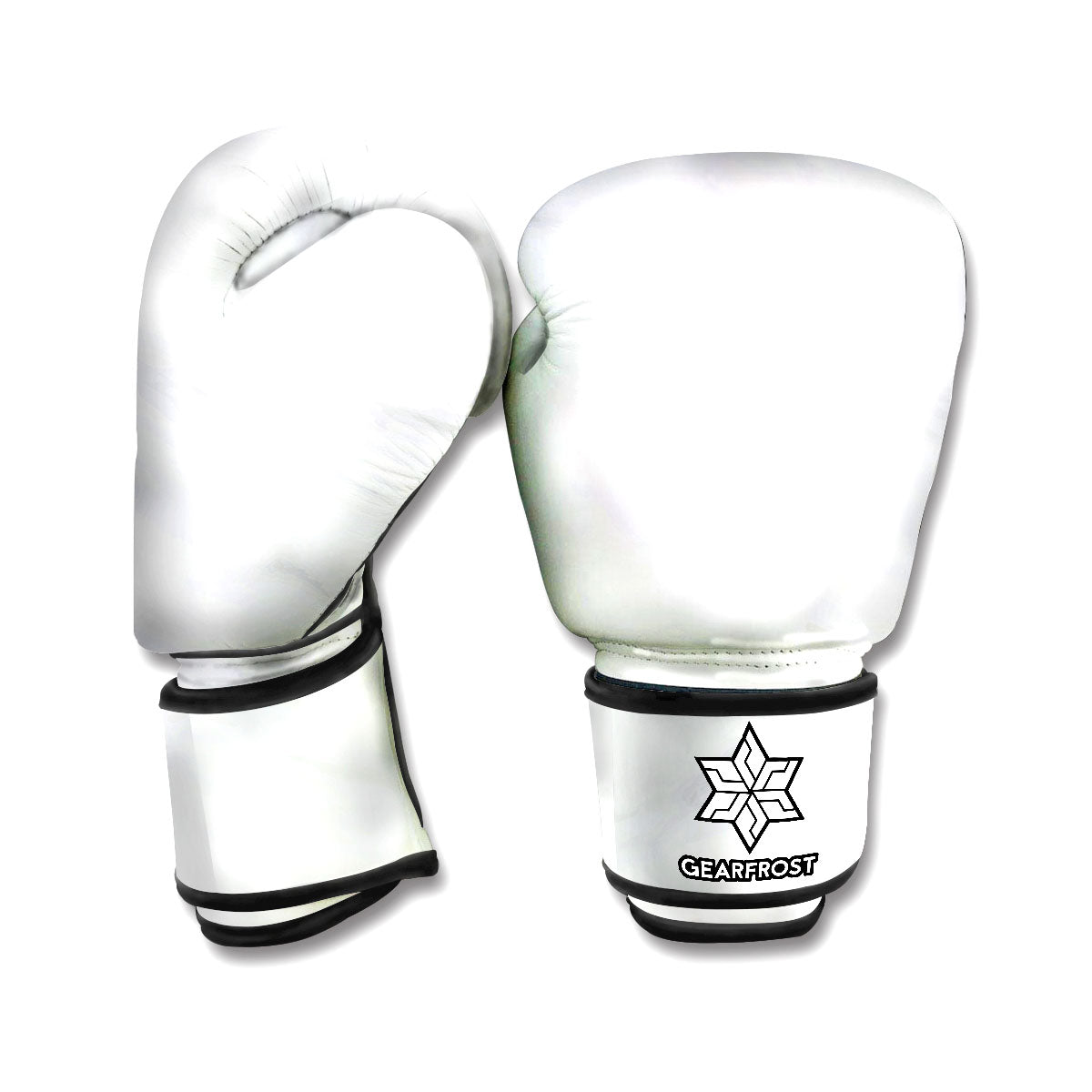 White Marble Print Boxing Gloves