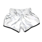 White Marble Print Muay Thai Boxing Shorts
