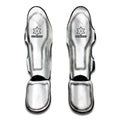 White Marble Print Muay Thai Shin Guards