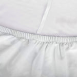 White Marble Print Sofa Cover