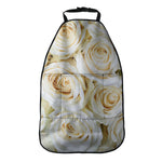 White Rose Print Car Seat Organizers