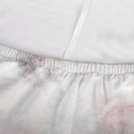 White Ruby Marble Print Sofa Cover