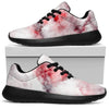 White Ruby Marble Print Sport Shoes GearFrost