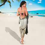 White Stallion Horse Print Beach Sarong Wrap