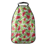 White Summer Watermelon Pattern Print Car Seat Organizers