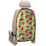 White Summer Watermelon Pattern Print Car Seat Organizers
