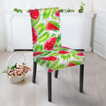 White Summer Watermelon Pattern Print Dining Chair Slipcover