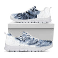 White Tiger Painting Print White Running Shoes