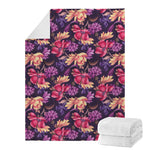 Wild Flower Print Blanket