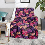 Wild Flower Print Blanket