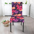 Wild Flower Print Dining Chair Slipcover