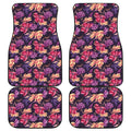 Wild Flower Print Front and Back Car Floor Mats