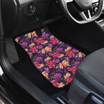 Wild Flower Print Front Car Floor Mats