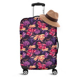 Wild Flower Print Luggage Cover