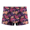 Wild Flower Print Men's Boxer Briefs