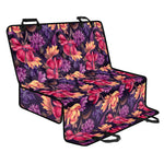Wild Flower Print Pet Car Back Seat Cover