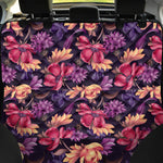 Wild Flower Print Pet Car Back Seat Cover