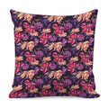 Wild Flower Print Pillow Cover