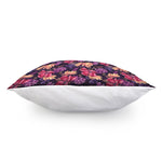 Wild Flower Print Pillow Cover
