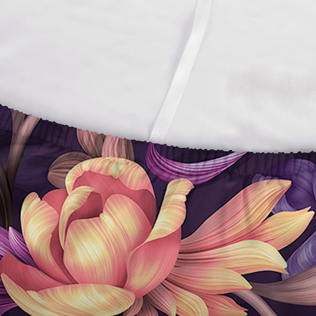 Wild Flower Print Sofa Cover