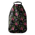 Wild Flowers And Hummingbird Print Car Seat Organizers