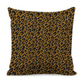 Wild Leopard Knitted Pattern Print Pillow Cover
