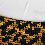 Wild Leopard Knitted Pattern Print Sofa Cover