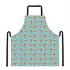 Winter Fox Pattern Print Apron