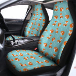 Winter Fox Pattern Print Universal Fit Car Seat Covers