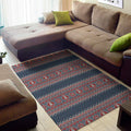 Winter Holiday Knitted Pattern Print Floor Mat