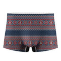 Winter Holiday Knitted Pattern Print Men's Boxer Briefs