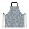 Winter Tiger Stripe Camo Pattern Print Apron