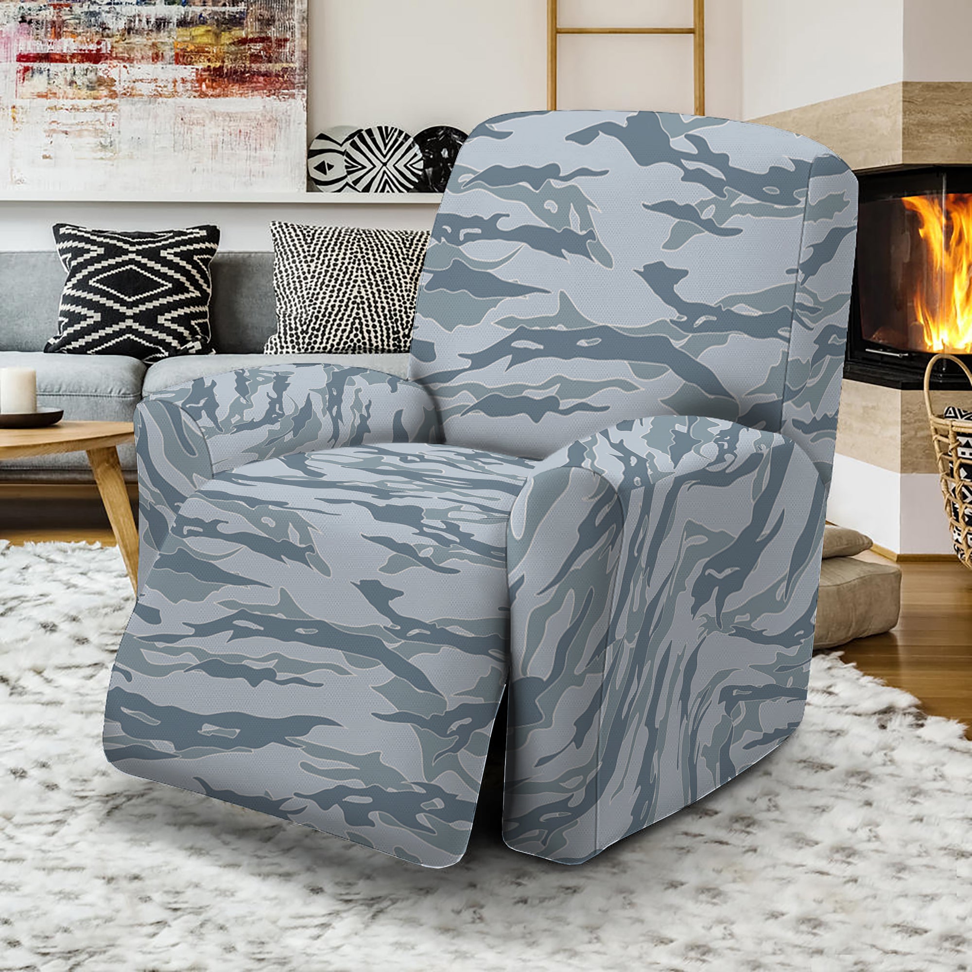 Camo best sale recliner slipcover