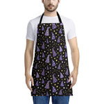 Wizard Hat Pattern Print Apron