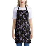 Wizard Hat Pattern Print Apron