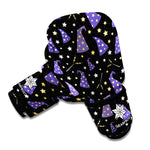 Wizard Hat Pattern Print Boxing Gloves