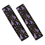 Wizard Hat Pattern Print Car Seat Belt Covers