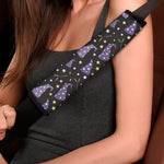 Wizard Hat Pattern Print Car Seat Belt Covers