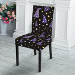 Wizard Hat Pattern Print Dining Chair Slipcover