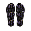 Wizard Hat Pattern Print Flip Flops