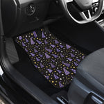 Wizard Hat Pattern Print Front Car Floor Mats