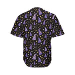 Wizard Hat Pattern Print Men's Baseball Jersey