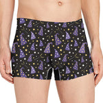 Wizard Hat Pattern Print Men's Boxer Briefs