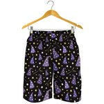 Wizard Hat Pattern Print Men's Shorts